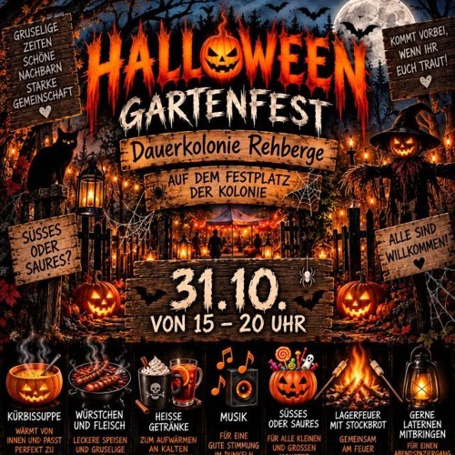 Halloween am 31.10.2026 auf der Festwiese